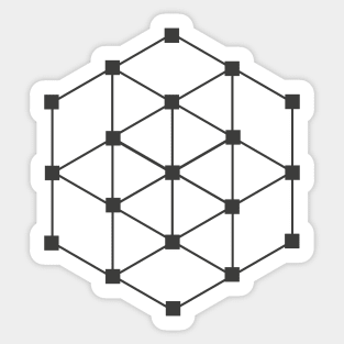 geometric shape Sticker